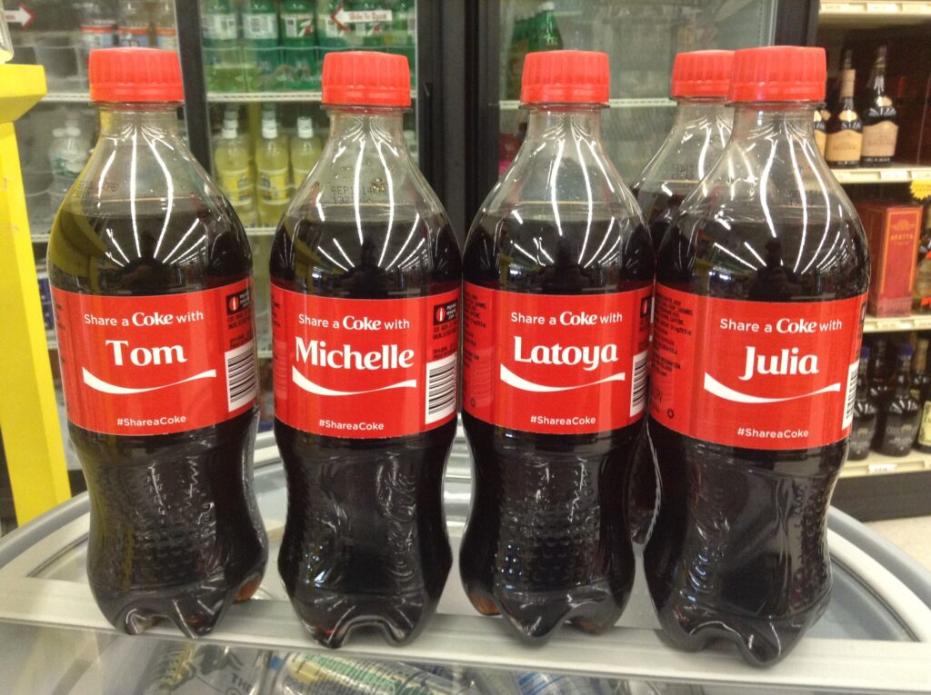 Share_a_Coke_Name_Promotional_Coca_Cola_Bottles - BrandLens