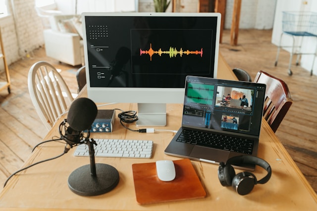 Video Editing and Transcribing Talking-Head Content